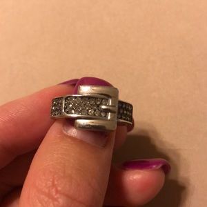 Sterling silver Michael Kors ring